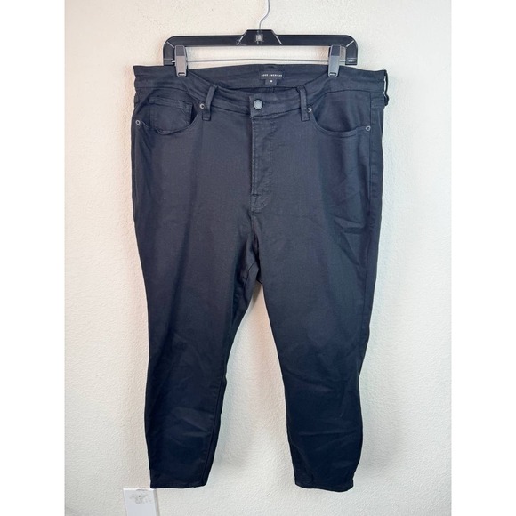 Good American Denim - Good American Good Petite Skinny Jeans Women's 18 Black High Rise Stretch Ankle